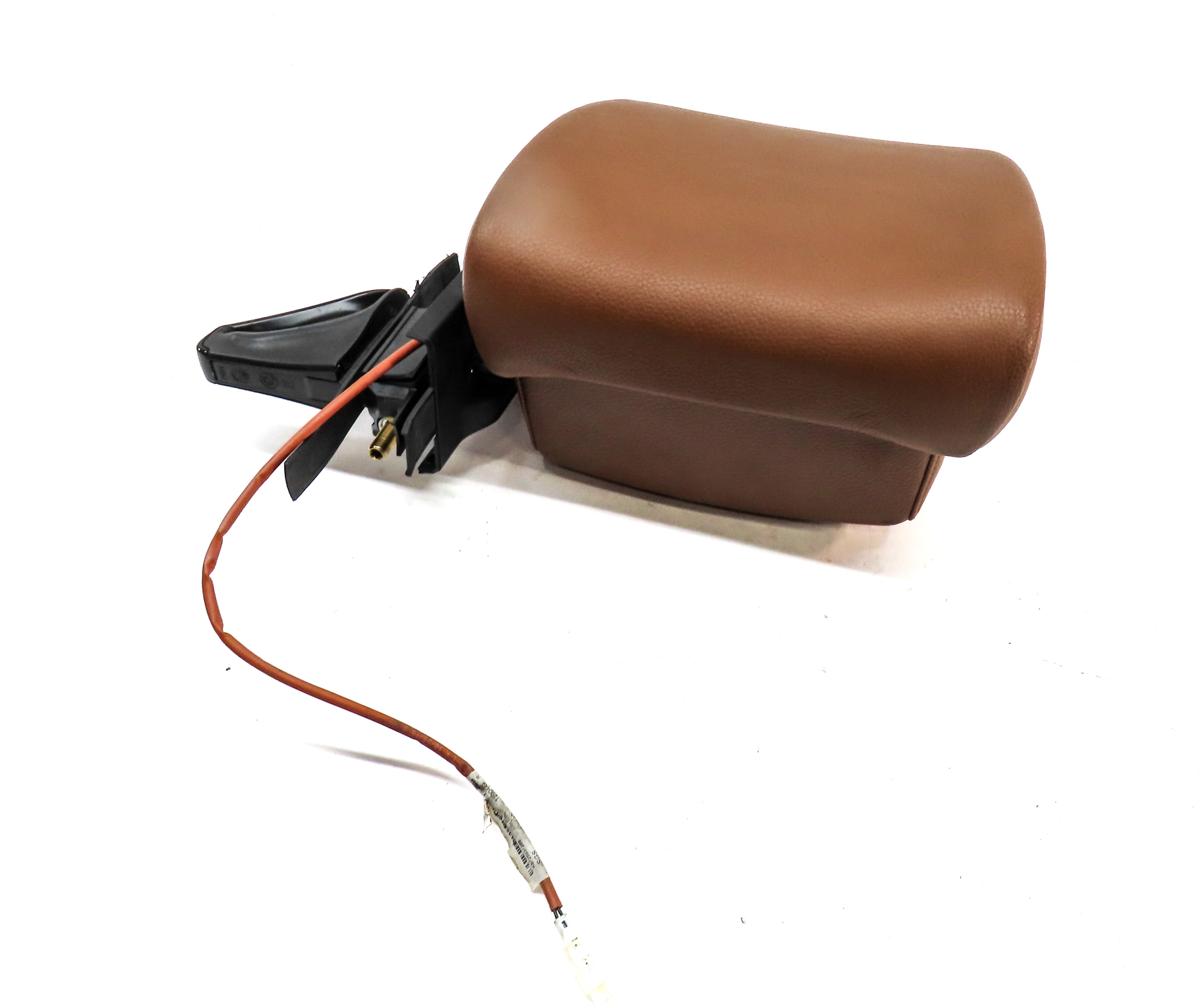 09-13 BMW 328i 335i E90 CONVERTIBLE FRONT RIGHT SEAT HEADREST (Brown) — exact item pictured